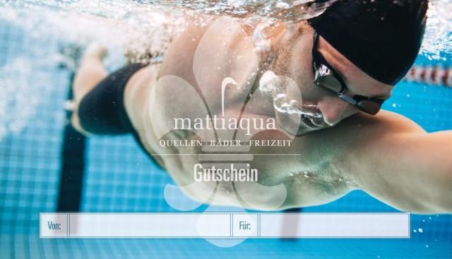 Unterwasseraufnahme eines Schwimmers